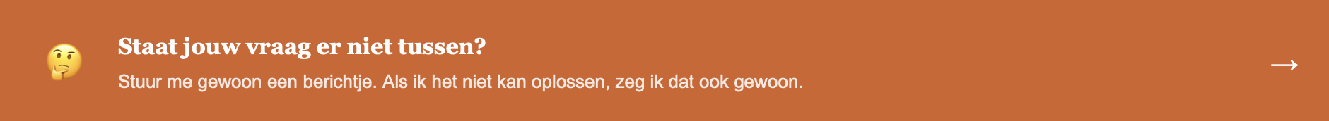 vraag