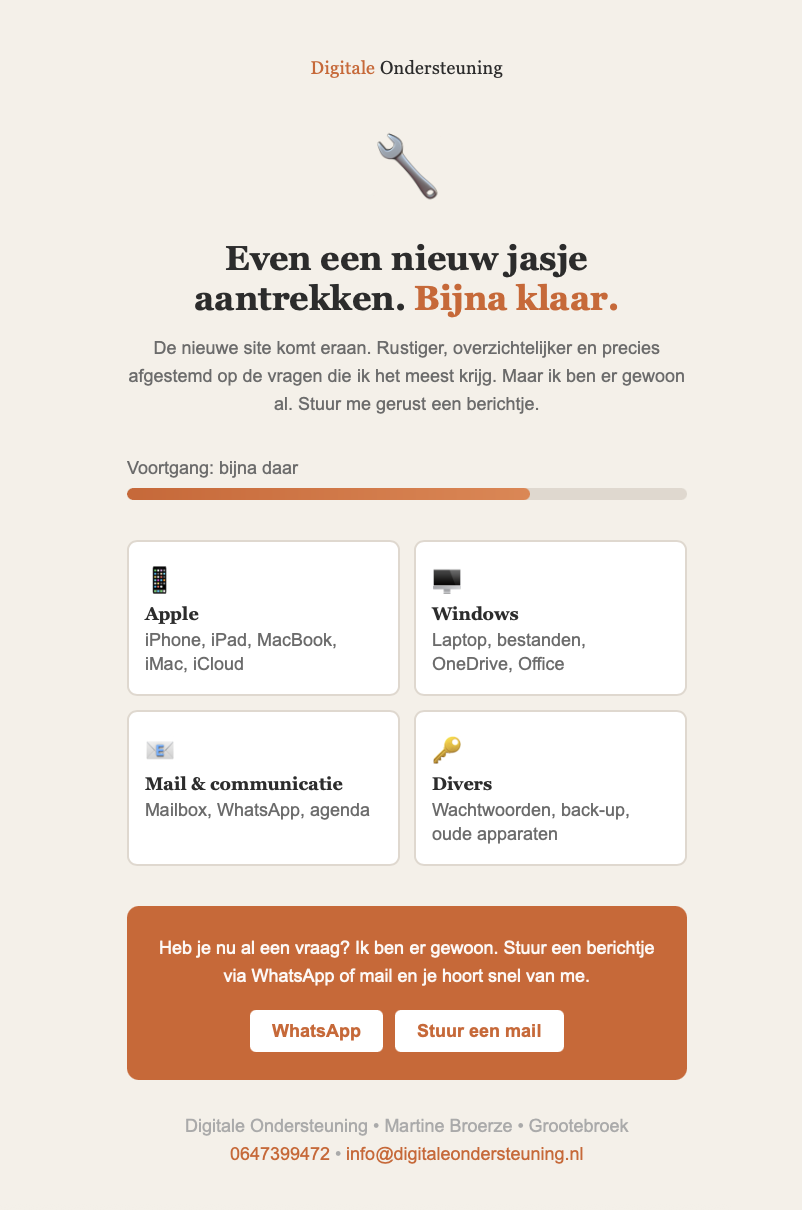 binnenkort